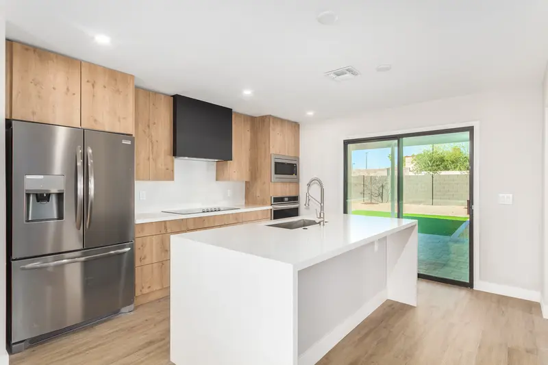 Modern renovated kitchen in Scottsdale home after purchase by Highest Cash Offer
