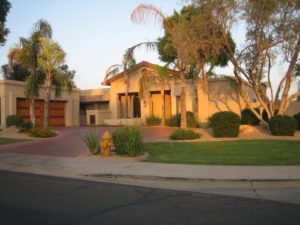 street view of an upscale home in Phoenix, Arizona