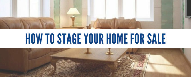 how to stage your home for sale