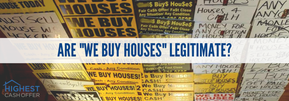 are we buy houses legitimate